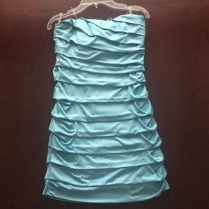 Speechless baby blue dress 👗